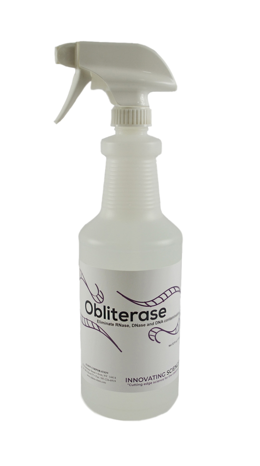 Obliterase DNA / DNase / RNase Surface Cleaner Reagent Solution - 32oz Spray Bottle - The Curated Chemical Collection by Innovating Science