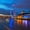 London Millennium Wheel, variant on Elephant Stock View Across The Potomac Wall Art - Horizontal Canvas Wall Art - Living Room Wall Decor - Architecture Canvas - Gray And Purple Decor - 12" x 8"