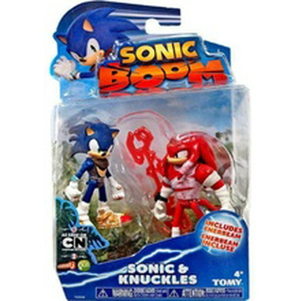 Sonic Boom 2 Pack Plastic Figures Sonic and Knuckles