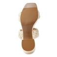 thumbnail image 5 of Time and Tru Women's City Braided Heel Sandals, 5 of 5