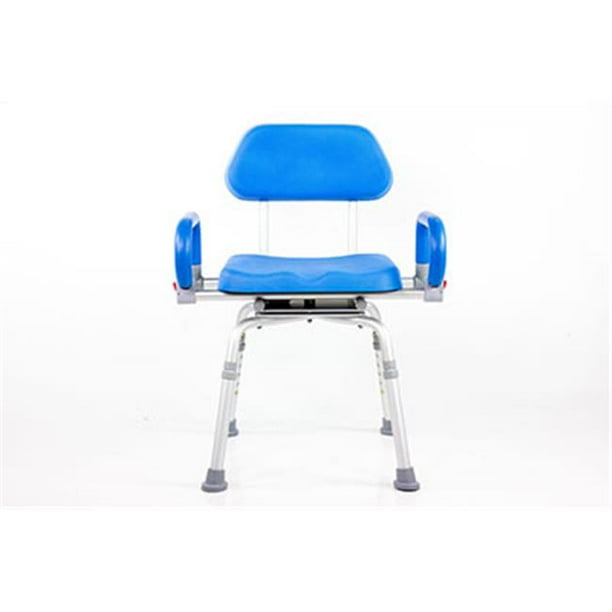 Revolution 432382 Pivoting Bath Shower Chair with Padded Backrest