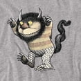 thumbnail image 2 of Where The Wild Things are Carol Women's T Shirt, Athletic Heather, Medium, 2 of 6