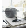 thumbnail image 6 of Yamazaki Home Roll-Up Dish Drying Mat, White, Silicone, No Assembly, 6 of 7