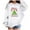 White, variant on Christmas Hoodies for Girls Graphic Casual Long Sleeve Sweatshirts Holiday Hoodie Boys Girls Size 6-7 Years Clothes
