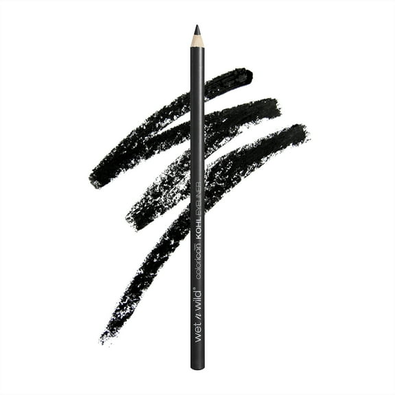 Wet n Wild Color Icon, Lightweight Kohl Eyeliner Pencil, Baby's Got Black, 0.04 oz