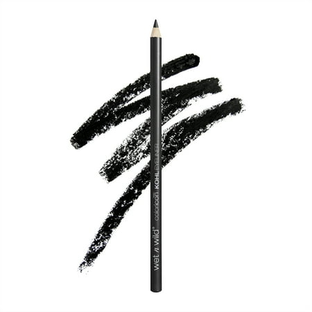 Wet n Wild Color Icon Kohl Eyeliner Pencil, Baby's Got Black, 0.04 oz
