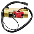 thumbnail image 3 of 1/2" 3/4" BrassWater Flow Sensor 1.75MPa Hall Sensor Turbine Flowmeter DC5~18V Used To Measure The Flow Of The Medium ,Durable Build, 3 of 7