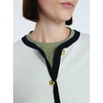 thumbnail image 6 of Free Assembly Women's Tipped Patch Pocket Cardigan Sweater, Lightweight, Sizes XS-XXL, 6 of 7
