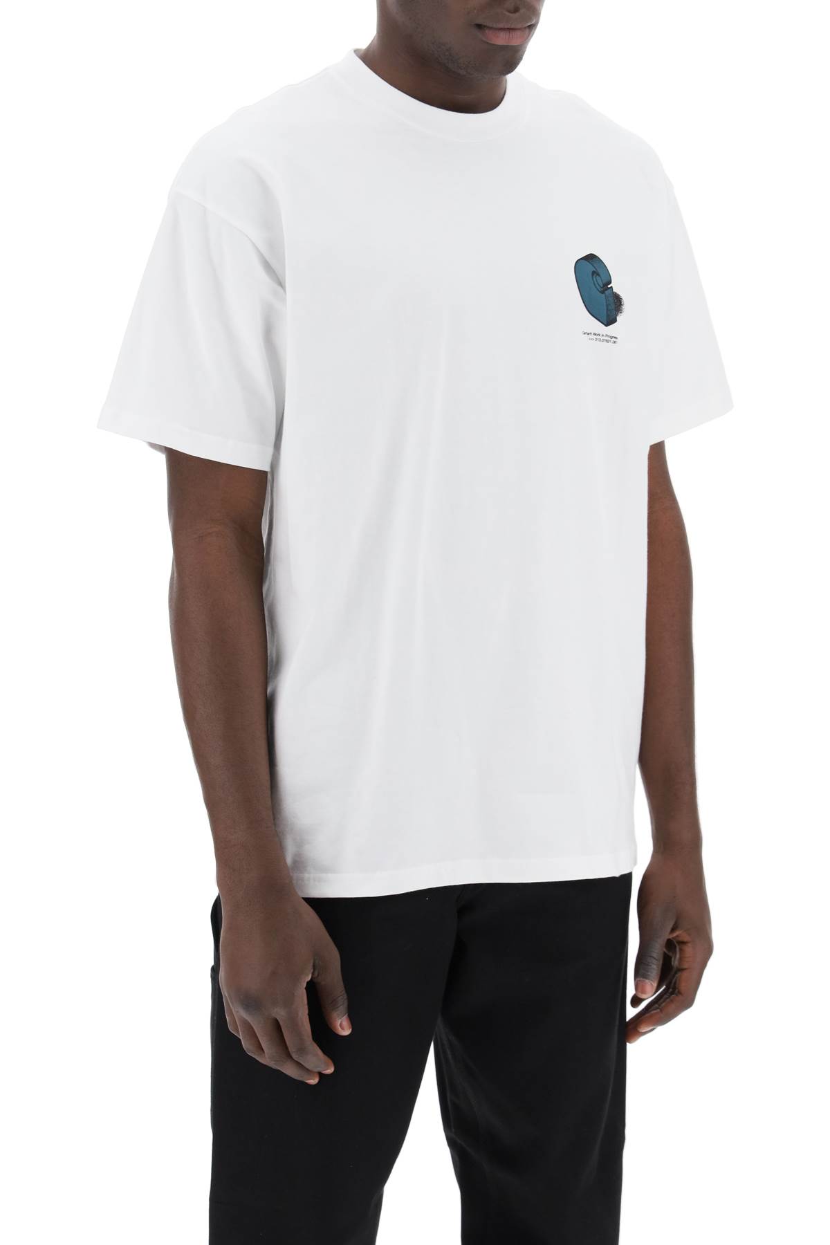Carhartt Wip Round Neck T-Shirt Diagram Men - Walmart.com