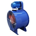 thumbnail image 5 of PreAsion 24" Dia Tube Axial Fan Spray Booth Paint Fumes Blower Strong Ventilation Smoke Exhaust Fan 220V, 5 of 19
