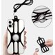 thumbnail image 2 of Funda de silicona para teléfono (negra) con soporte de aro para teléfonos inteligentes universales de 4,7 a 6,5 pulgadas, 2 of 5