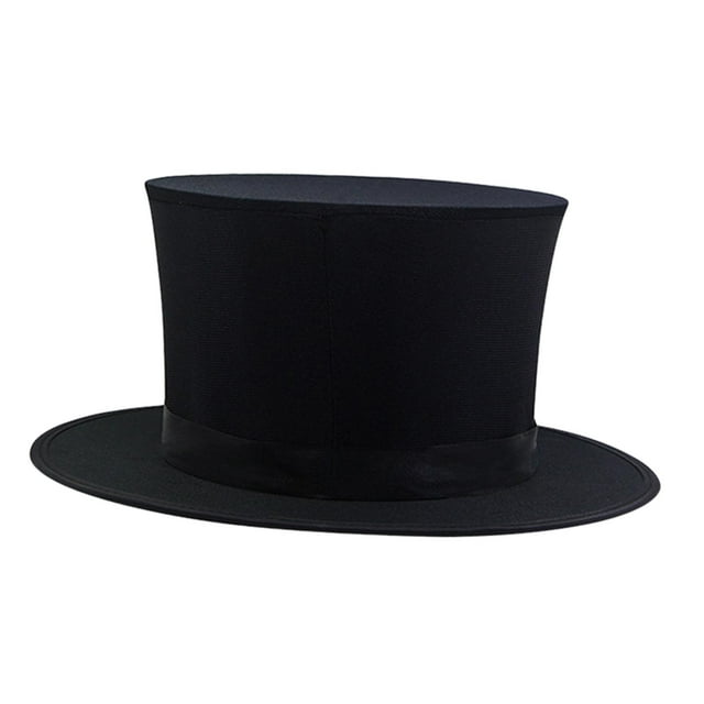 Accesorios de Sombrero de Primavera, Accesorios de Escenario, Suministros Esenciales, Patrón de , Traje de Baile Creativo, de Negro SM SunniMix Gorro mágico plegable