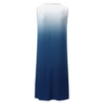 thumbnail image 5 of XWSHYW Plus Size Dresses Fashion Loose Fit Sleeveless Summer Dress Plus Size Crew Neck Solid Color Midi Dresses Flash Sales for Today, 5 of 5