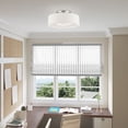 thumbnail image 5 of Livex Lighting - Ellsworth - 3 Light Semi-Flush Mount In Transitional Style-7.75, 5 of 12