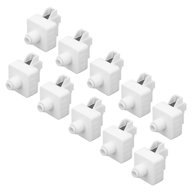 Válvula Reductora De Conexión De Tubo, Válvula Reguladora De Presión De Tubo De 1/4 De Pulgada De Pared Gruesa, 10 Piezas Para Purificador De Agua Doméstico