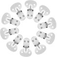 thumbnail image 2 of HUGFEGWE Shoe Buckle Shoe Clip Button Fastener Tool Flat Blank Shoe Clips DIY Shoe Buckles Decorative Shoe UA824-18948, 2 of 9