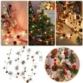 KERUILA Christmas Fabric Flower Arrangement Christmas Tree Decoration