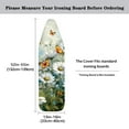 thumbnail image 5 of HELLHERO Flowers Butterfly Ironing Board Cover 15x54 Standard Size Padding Decorative Covers for Ironing Board Padded Iron Cover Daisy Iron Table Cover with Elastic Edge, 5 of 5