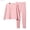 Pink, variant on Kids Thermal Underwear Set Toddler Winter Base Layer Soft for Little Big Boys Girls Size 5 Years