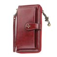 thumbnail image 1 of Nuevo bolso largo para mujer bolso de mano multifuncional con cremallera para teléfono móvil, 1 of 4