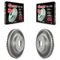 thumbnail image 1 of Genius Front Coated Disc Brake Rotors Pair for Car Toyota Prius Lexus CT200h Plug-In KG-100310, 1 of 9