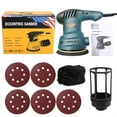 thumbnail image 1 of 6 Variable Speed Electric Palm Sander - Get Professional Woodworking Results With 1, 1 of 4