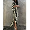 thumbnail image 5 of Bsubseach Robe de Plage Ample pour Femmes Couverture de Maillot de Bain Noir, 5 of 5