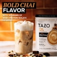 thumbnail image 6 of TAZO Protein Classic Chai Latte Powder, with Whey Protein Isolate, 8 Servings, 8.3oz (1 Pouch), 6 of 11