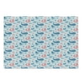 thumbnail image 1 of Octopus Ship Cutting Board, Whales Sailing Starfish Anchor Sea Shell on Nautical Happy Nursery, Decorative Tempered Glass Cutting and Serving Board, in 3 Sizes, by Ambesonne, 1 of 2
