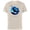 Natural, variant on Avatar Pandora Creature Mountain Banshee in Night Sky - Short Sleeve Cotton T-Shirt for Adults - Customized-White