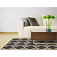 thumbnail image 2 of Addison Rugs Optics 8' x 10' Moroccan Ogee Fabric Area Rug in Steel Gray, 2 of 4