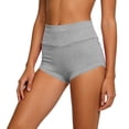 thumbnail image 5 of FNFYFH Scrunch Booty Shorts for Women High Waisted Yoga Shorts Cut Out Rave Bottoms Butt Lifting Mini Hot Pants, 5 of 7