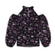 thumbnail image 2 of bar III Blusa campesina con hombros descubiertos para mujer, Púrpura, XX-Pequeña, 2 of 2