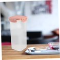 thumbnail image 4 of Box Bread Storage Box Storage Containers Bread Case with Lids Toast Organizer Bread Storage Bin Sealed Bread Container Bread Keeper Dried Fruit Plastic Storage Rack re-usable, pink, 4 of 8