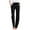 Black, variant on EDFBUYKRS Female Women Pants Casual Womens Dress Pants Tall High Waisted Women's Linen Solid Color Drawstring Casual Pants with Pockets Pleated Trousail Pants M