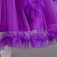 thumbnail image 6 of LYMAYTER Flower Girl Length Flower Dress Formal Ball Gown for 2-10Y Girl Wedding Pageant Party Celebrations, 6 of 8