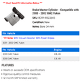 thumbnail image 2 of Brake Master Cylinder - Compatible with 2000 - 2002 GMC Yukon 2001, 2 of 2