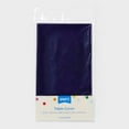 thumbnail image 3 of Rectangular Disposable Table Cover Navy Blue - Spritz, 3 of 3