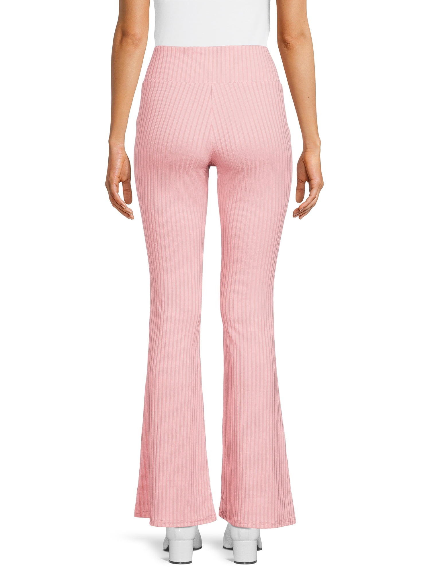 No Boundaries Juniors Rib Flare Pant