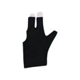 thumbnail image 3 of Snooker Open Pool Cue Glove Mitts Snooker Cue Glove 3 Fingers Billiard Glove Black, 3 of 8