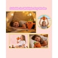 thumbnail image 7 of Musical Sensory Interactive Plush Toy with Skin Touch Sensor, Radish Doll Dual Mode Music Toy for Group Play Party Game Christmas Birthday Gift, 7 of 7