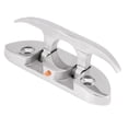 thumbnail image 1 of Speravity Taco de muelle plegable para yate de acero inoxidable, espejo desmontable portátil pulido, tacos de canoa para Kayak sin perforaciones Bombillas para automóviles Speravity VI017805-00B, 1 of 5
