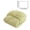 Green, variant on Queen Size White Vertical Striped Knit Fitted Sheet, Ultra Soft, Wrinkle & Fade Free w/Extra Deep Pockets - Breathable & Comfy for Bedroom & Guest Room