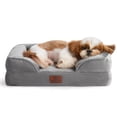 thumbnail image 1 of Cama ortopédica para perros Bedsure pequeña lavable con tendedero impermeable, 1 of 9