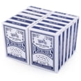 thumbnail image 1 of LotFancy 12 Cartes à Jouer, Taille Poker Standard Index, Bleu, 1 of 6