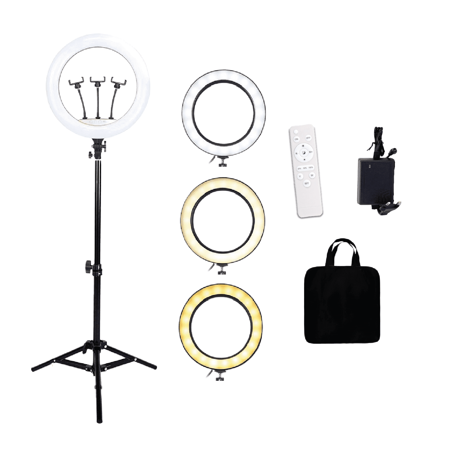 Aro De Luz Ripley LED 56CM PROFESIONAL CON TRIPODE CONTROL