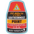 thumbnail image 1 of Vagabond Heart Key West Florida PVC Fridge Magnet, 1 of 8