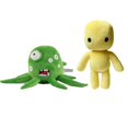thumbnail image 1 of Juguete de peluche Wobbly Life, periférico de juego, lindo pulpo de peluche, juguetes para regalo de niños, amarillo, 1 of 3