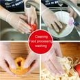 thumbnail image 4 of 500 PCS Disposable TPE Gloves, Powder Free and Latex Free, Suitable for Kitchen, Bathroom Cleaning, 4 of 6