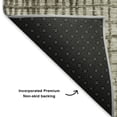 thumbnail image 5 of Addison Rugs Mayfield Premium Machine Washable Transitional Geometric Taupe Rectangle Rug, 3' x 5', 5 of 7